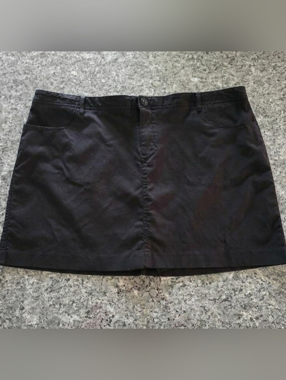 Mario Serrani Classic Black Women's  Skort Sz XXL